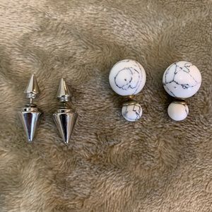 2 pairs of Bauble Bar earrings!